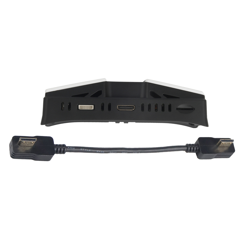 Skyzone Sky04X Pro Oled Fpv Goggles - Mini câble court à Angle droit