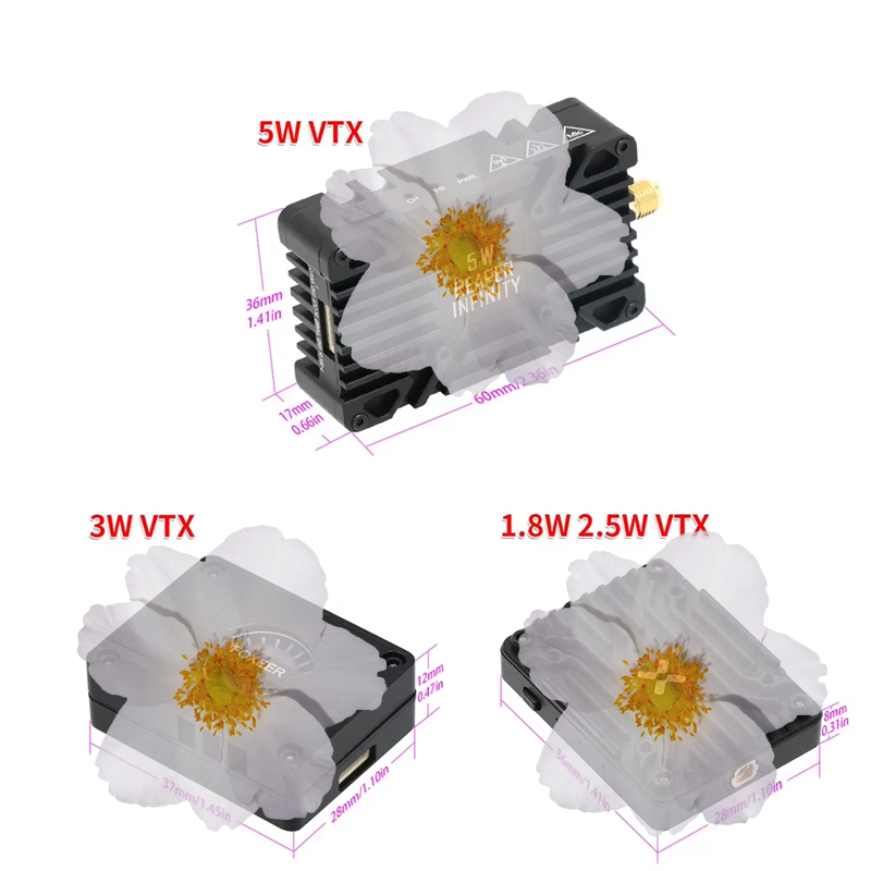 Foxeer Reaper Extreme V2 5.8G  - Foxeer Reaper Extreme 2.5W Vtx avis et prix